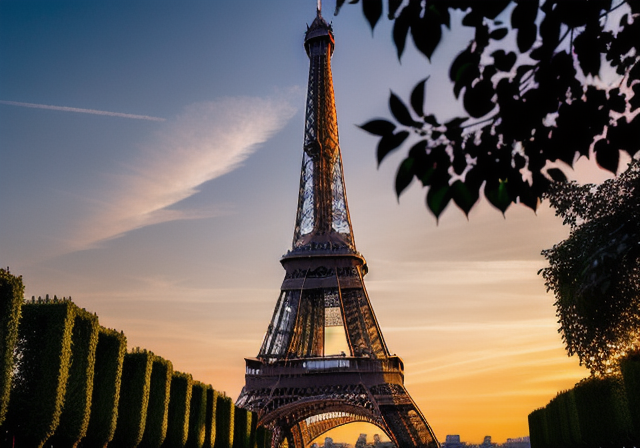 Eiffel Tower in Paris