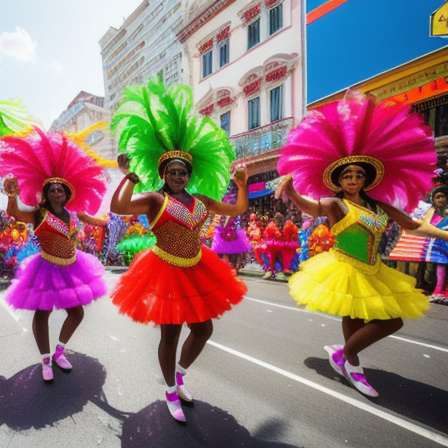 Carnival parade in Maceió