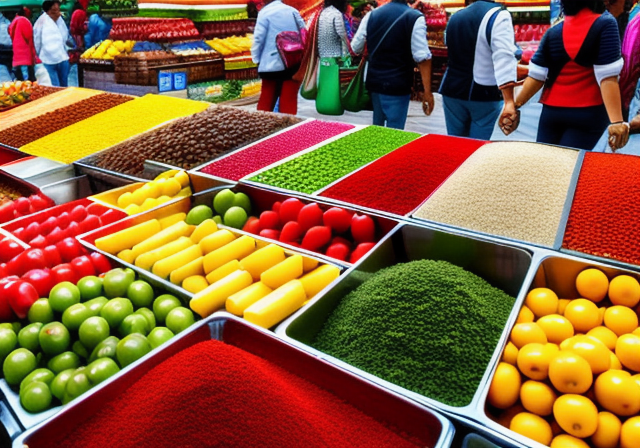 Mercado de alimentos no México